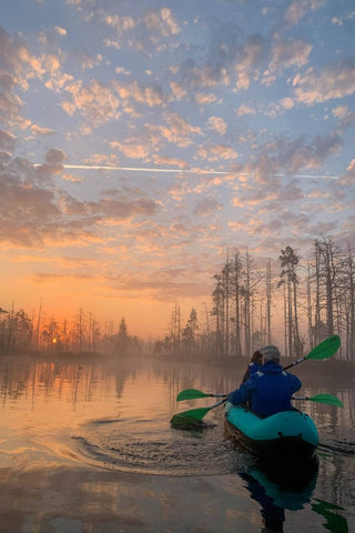 SUNSET KAYAK TOUR IN SWAMP